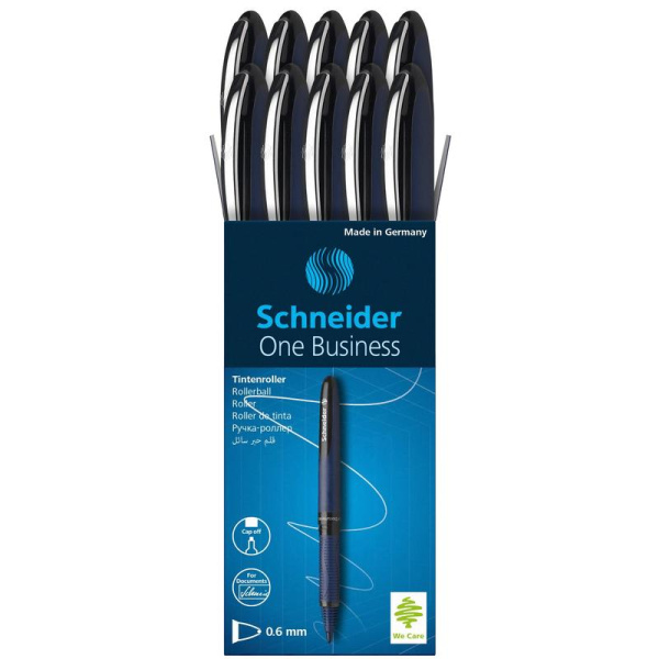 Роллер Schneider One Business черный (толщина линии 0.6 мм)