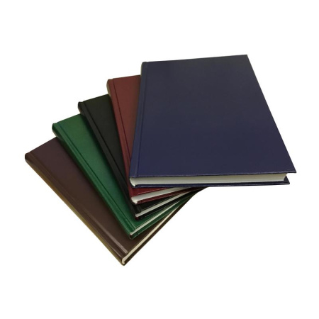 Ежедневник недатированный Attache Ideal балакрон А5 136 листов черный  (145x205 мм)