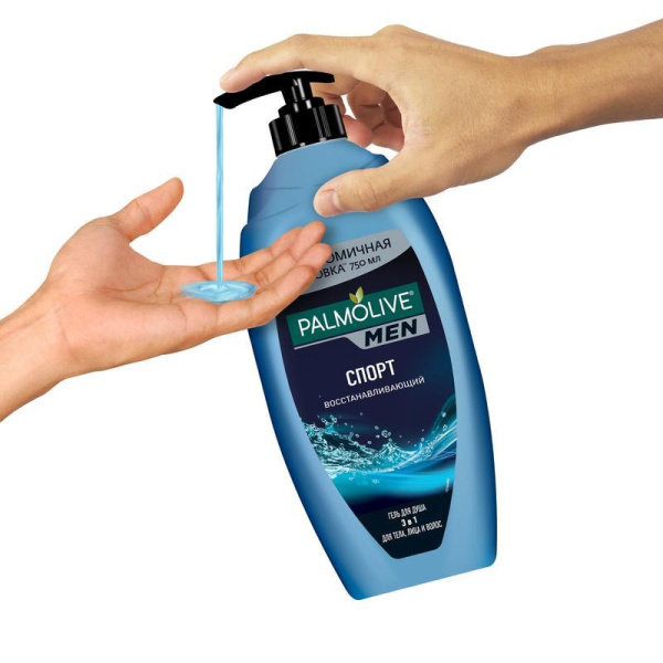 Гель для душа Palmolive Men Спорт Восстанавливающий 750 мл
