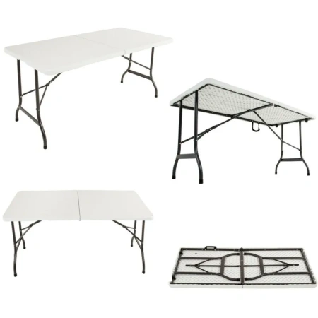 Стол складной F152 (белый, 1520х750х730 мм)