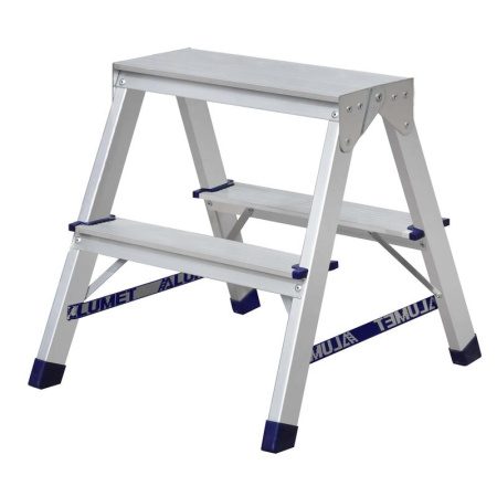Стремянка алюминиевая 2x2 ступени Алюмет AD7202