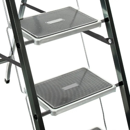 Стремянка стальная Zalger Jet Black 2 ступени (9910-2) Стремянка стальная Zalger Jet Black 2 ступени (9910-2)