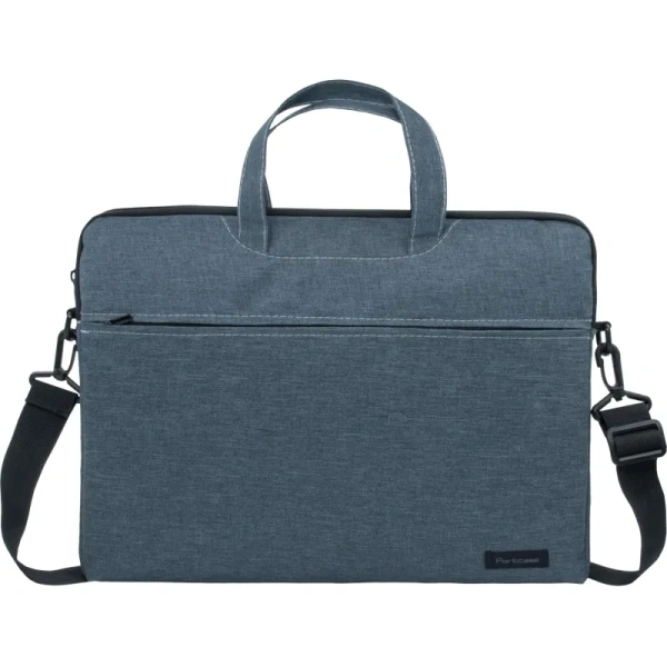 Сумка для ноутбука 15.6" PortCase KCB-165 Grey серая