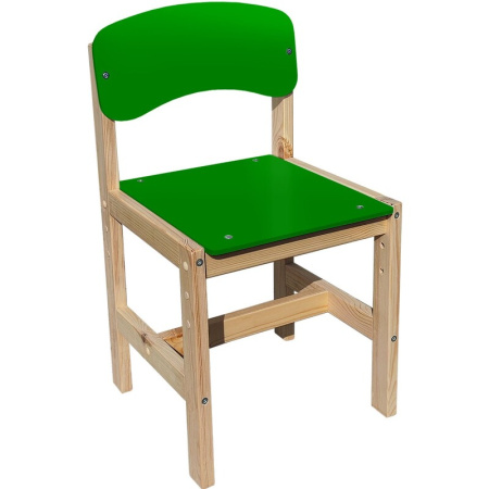 Стул детский Ростик регулируемый (зеленый, рост 1-3)