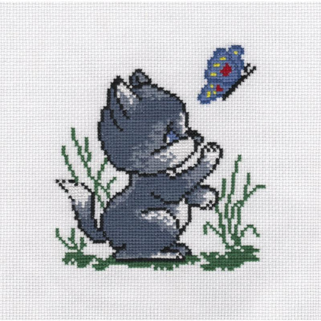 Набор для вышивания Panna Котик