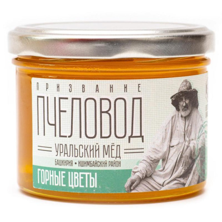 Мед Призвание Пчеловод Горные цветы 300 г