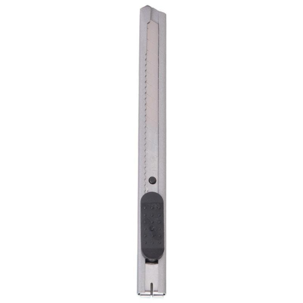 Нож канцелярский Deli E2053 с фиксатором (ширина лезвия 9 мм)