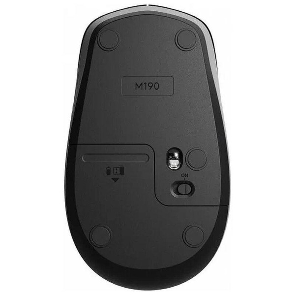 Мышь беспроводная Logitech M190 черная (910-005923)