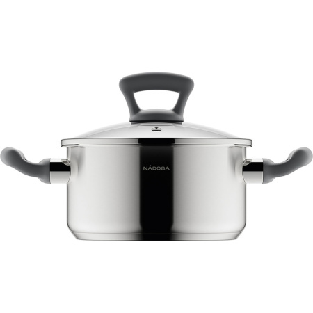Кастрюля Nadoba Vikki 2.3 л нержавеющая сталь с крышкой