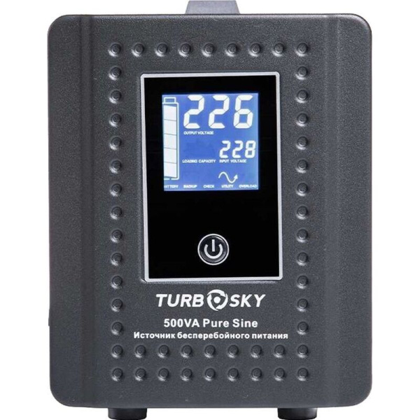 Источник бесперебойного питания Turbosky 500VA Pure Sine без батареи  (500vaPS)