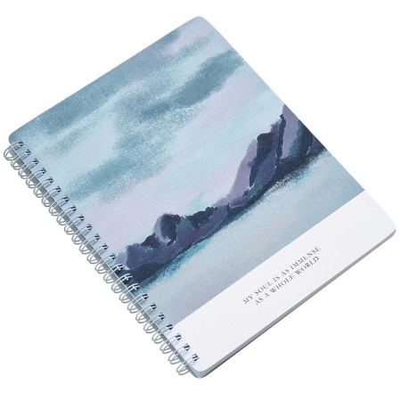 Тетрадь общая Be Smart View А5 96 листов в клетку на спирали (N3271)