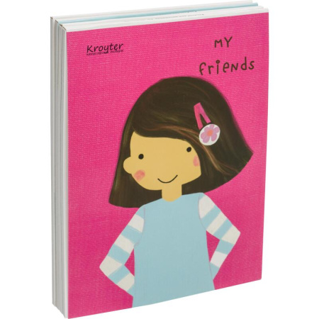 Альбом для рисования Kroyter Girls А5 30 листов