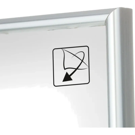 Рамка Attache А4 21х30 см пластиковый багет 10 мм серебристая Рамка Attache А4 21х30 см пластиковый багет 10 мм серебристая