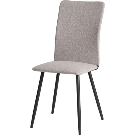 Стул обеденный Комус Мебель Fabbi серо-бежевый (ткань, металл)