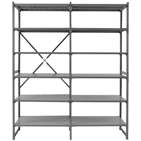 Стеллаж металлический ГТС Универсал (6 полок, 1060х600х2200 мм)