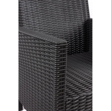 Кресло TDT тёмно-серое (пластик)