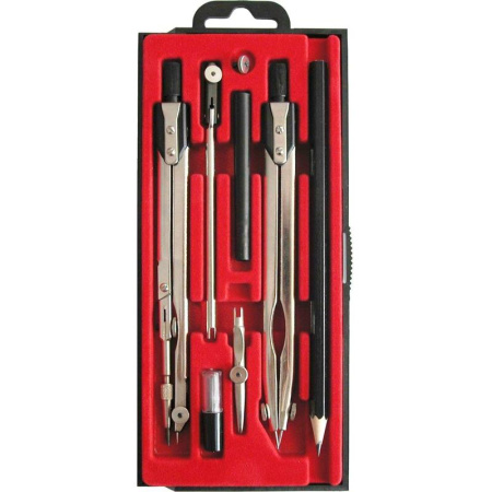 Готовальня Глобус 8 предметов