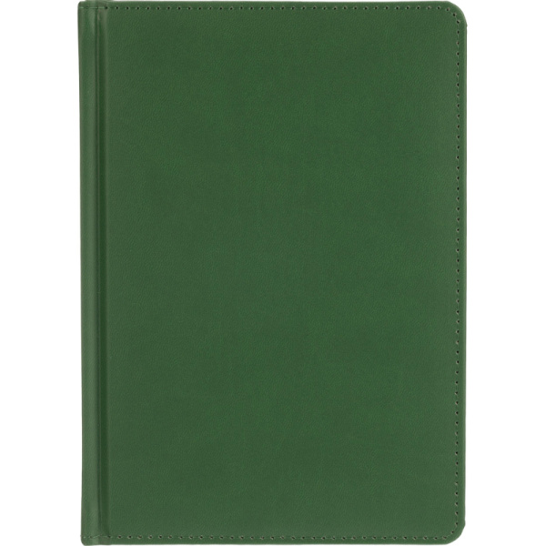 Ежедневник недатированный Attache Classic искусственная кожа тиснение А5  136 листов тёмно-зелёный