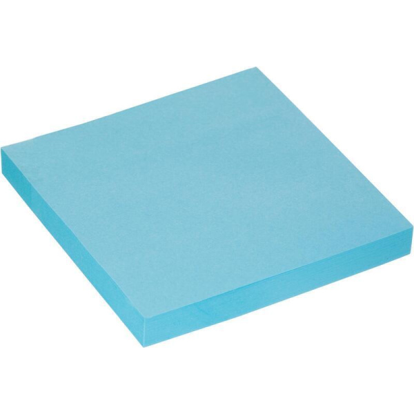 Стикеры Attache Selection Extra 76х76 мм неоновые голубые (1 блок, 100  листов)