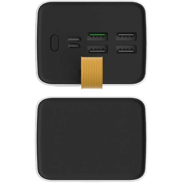 Внешний аккумулятор (power bank) Pero  PB08 40000 мАч белый  (4673759570139)