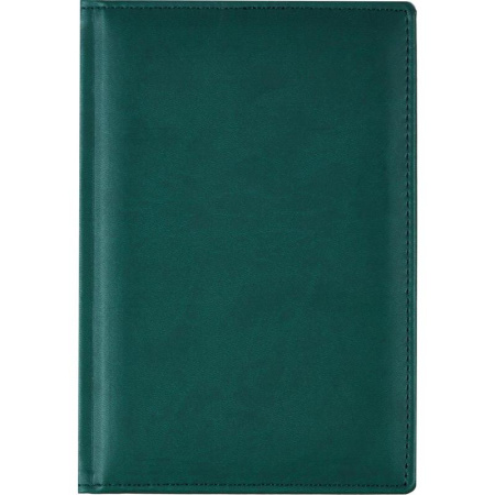 Ежедневник недатированный Attache Вива искусственная кожа А5 176 листов зеленый (148x218 мм)
