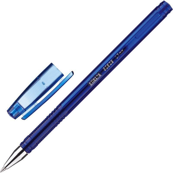 Ручка гелевая Attache Space синяя (толщина линии 0,5 мм)