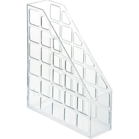 Вертикальный накопитель Attache пластиковый прозрачный ширина 75 мм