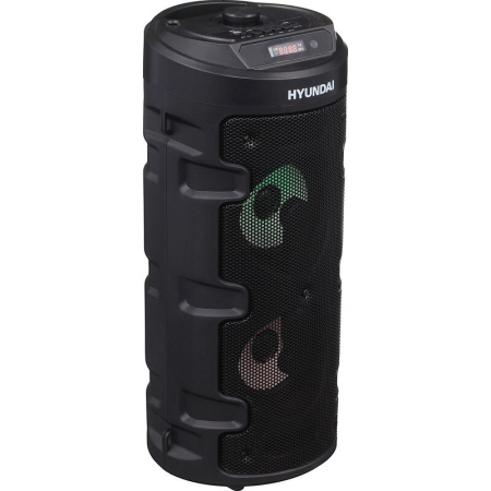 Акустическая система Hyundai H-MC160 чёрная с подсветкой Акустическая система Hyundai H-MC160 чёрная с подсветкой
