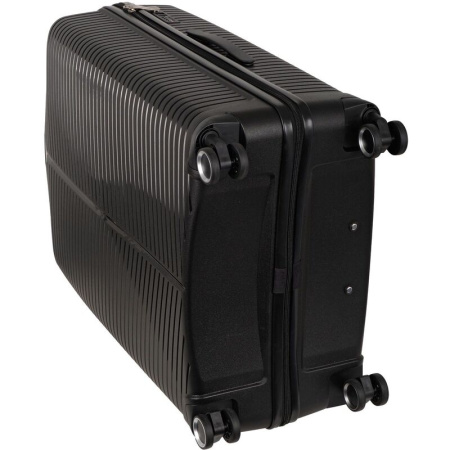 Чемодан Polar 91 литр из пластика черный (РР823) Чемодан Polar 91 литр из пластика черный (РР823)