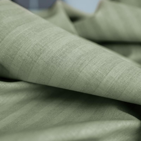 Постельное белье Smoke Green (семейный, 2 наволочки 50х70, поплин)