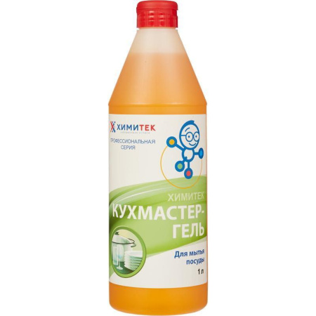 Профессиональное средство для ручного мытья посуды Химитек Кухмастер-Гель 1 литр