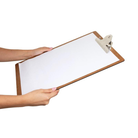 Папка-планшет с зажимом Attache A3 коричневая