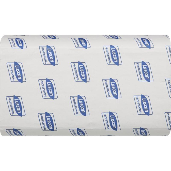 Полотенца бумажные для диспенсеров Luscan Professional 1-слойные 250 листов 20 пачек в упаковке