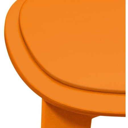 Стул для столовых SHT-S111-P оранжевый (пластик)