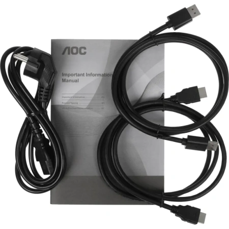 Монитор 23.8'' AOC 24G2SPAE/BK чёрный/красный