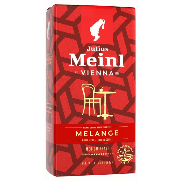 Кофе молотый Julius Meinl Vienna Melange 500 г (вакуумная упаковка)