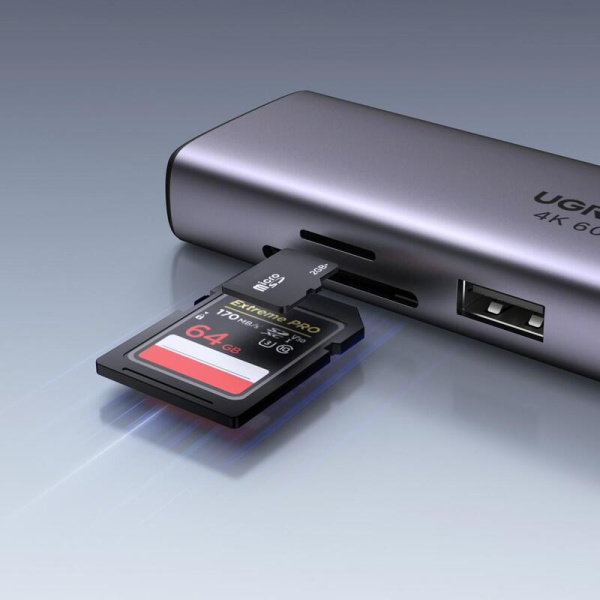 Разветвитель USB Ugreen CM512 (60515)