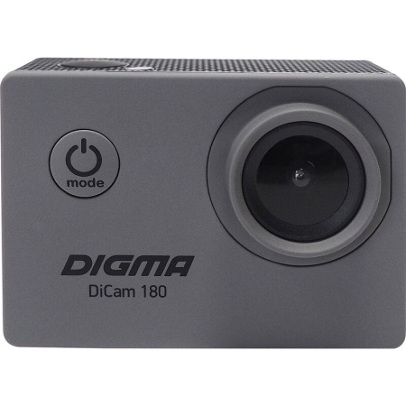 Экшн-камера Digma DiCam 180 серая Экшн-камера Digma DiCam 180 серая