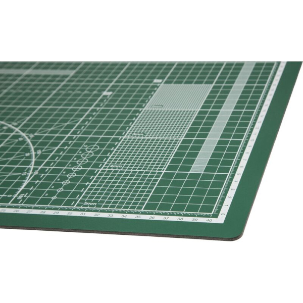 Коврик для резки TOPFORT 3-слойный формат А3 двусторонний (450х300 мм,   толщина 3 мм)