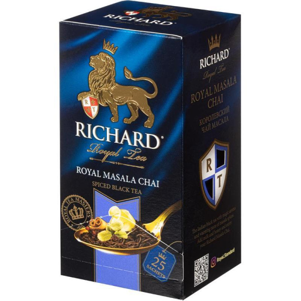 Чай Richard Royal Masala Chai черный 25 пакетиков