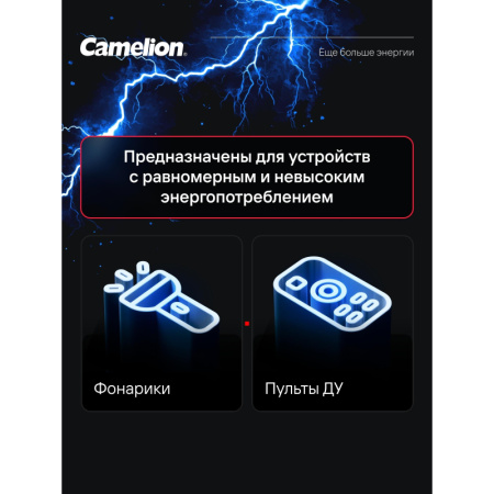 Батарейка крона Camelion Plus