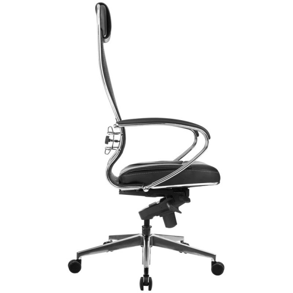 Кресло для руководителя Метта Samurai SL-1.041 черное  (сетка/искусственная кожа, металл)
