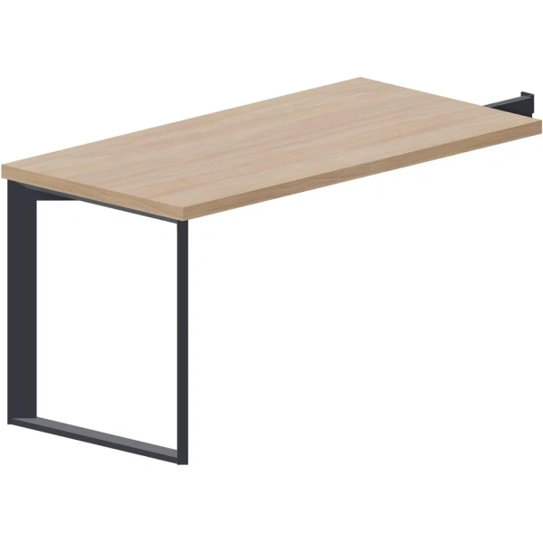 Приставка Fortum FTR1470OWAN на опоре (дуб светлый/антрацит,  1400х700х735 мм)