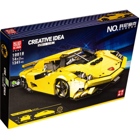 Конструктор робототехнический Mould King 10018 Спортивная машина от 14  лет (80002018)