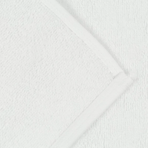 Полотенце махровое Luscan 70х130 см 500 г/кв.м белое 5 штук в упаковке