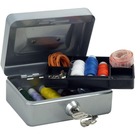 Кэшбокс Klesto MB-0 (металлик, 125х95х60 мм)