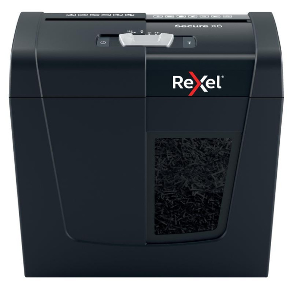 Уничтожитель документов Rexel Secure X6 4-й уровень секретности объем  корзины 10 л