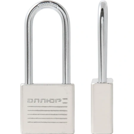 Замок навесной Аллюр ВС1Ч-038Д 38 мм хром