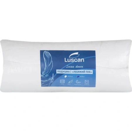 Подушка Luscan 70х70 см полиэфирное волокно/микрофибра Подушка Luscan 70х70 см полиэфирное волокно/микрофибра