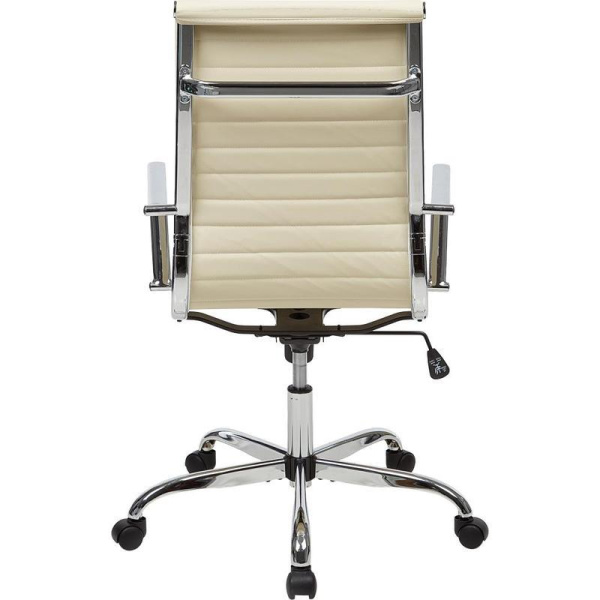 Кресло для руководителя Easy Chair 707 TPU бежевое (искусственная кожа, металл)